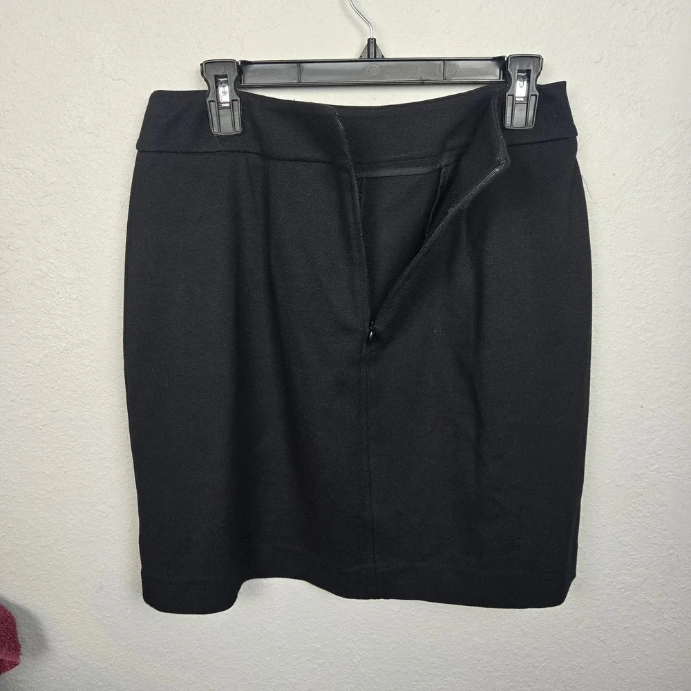 Cabi Black Pencil Skirt Knee Length Size‎ 6 Casual Classic Career Office